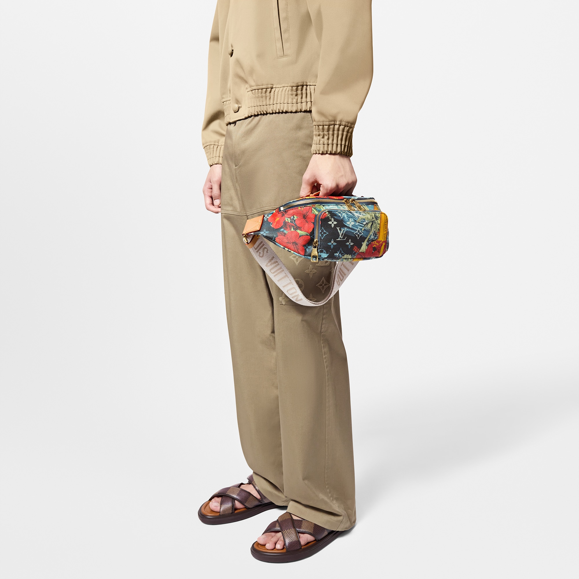 美品】Louis Vuitton Rush Bum Bag M47058 LOUIS VUITTON ラッシュ